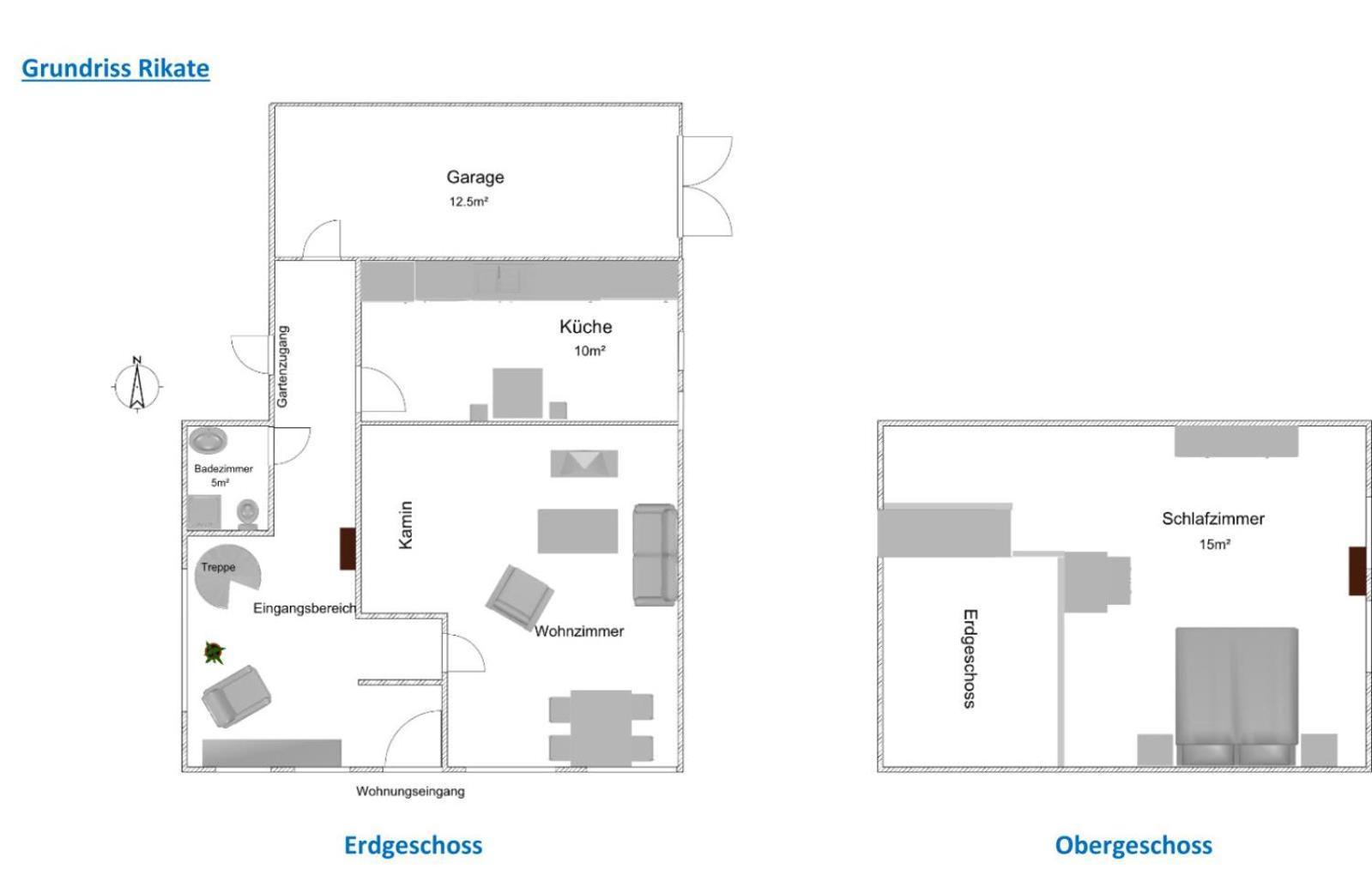 Ferienhaus Rikate Kappeln Eksteriør billede